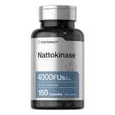Horbäach Nattokinase Supplement 4000 FU | 150 Capsules | Non-GMO, Gluten Free