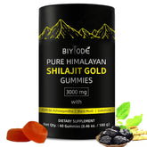 Shilajit Gummies Pure Shilajit Himalayan Rich Ashwagandha Gaulshura Fulvic Acid
